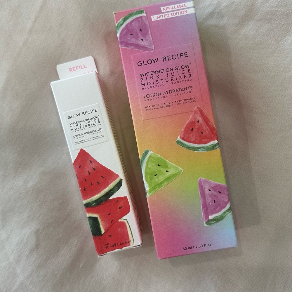Glow Recipe Moisturizer WITH extra refill